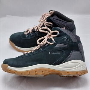 Columbia Women's Newton Ridge Plus Hiking Boots Size 8 Black Waterproof Outdoor